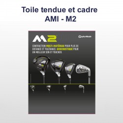 Toile tendue & cadre AMI - M2