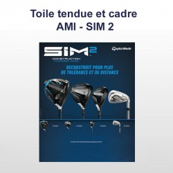 Toile tendue & cadre AMI - SIM 2